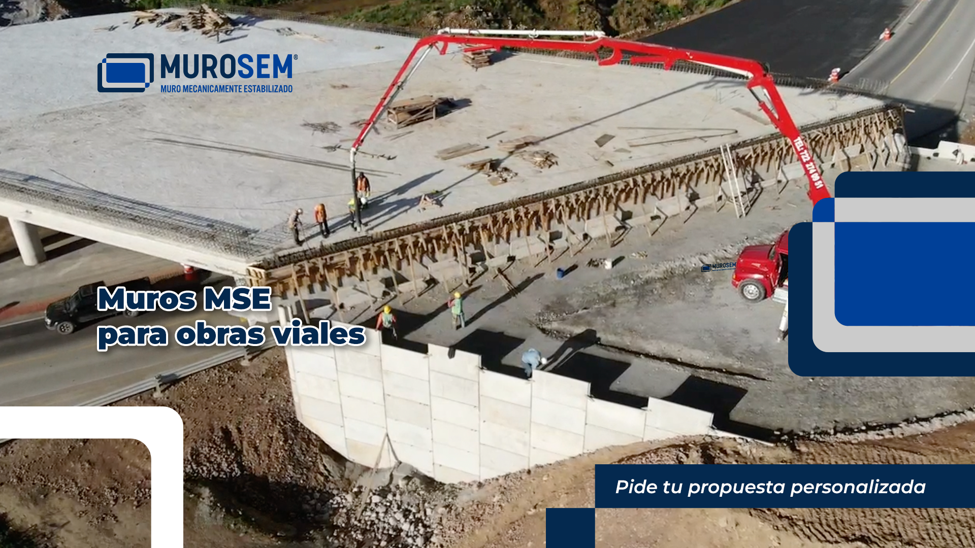 Muros MSE para obras viales – Pide tu propuesta personalizada