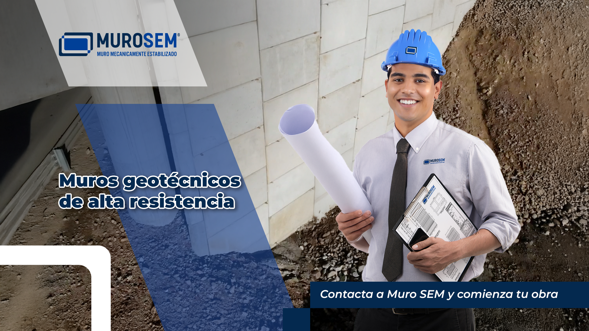 Muros geotécnicos de alta resistencia – Contacta a Muro SEM y comienza tu obra