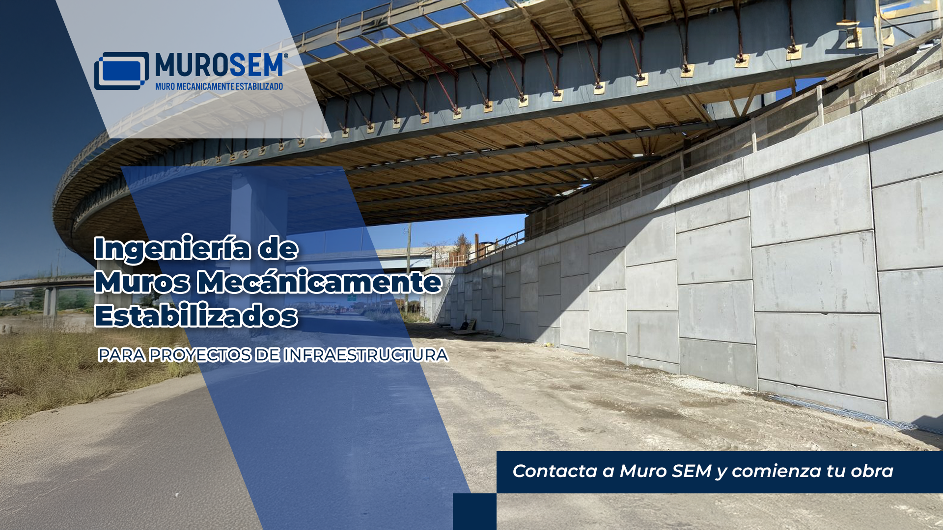 Muros mecánicamente estabilizados: innovación y confianza en cada proyecto